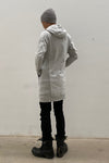 BORIS BIDJAN SABERI top ZIPPER3.1 FTO00002 +F0406C white cement color pure cotton PBBS30